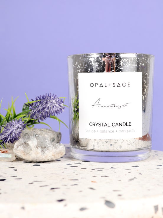 Amethyst Candle Cosmic