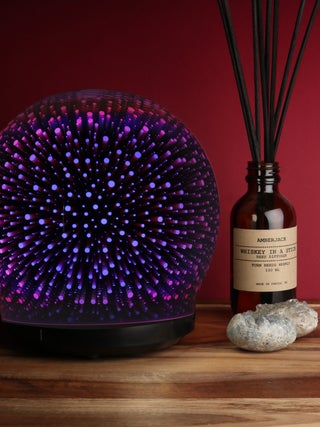 Aroma Diffuser 3D LED Mirror Ball 250ml