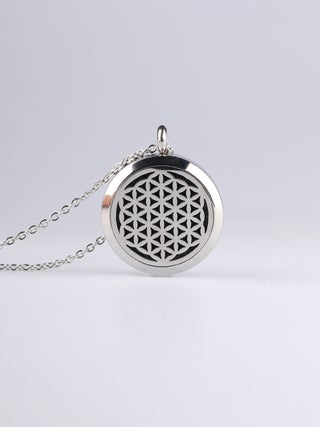 Aroma Pendant Mandala silver