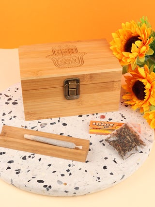 Bamboo Stash Box