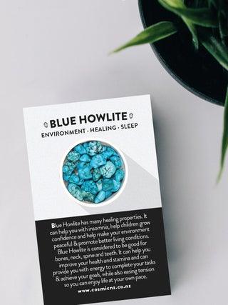 Blue Howlite - Tumbled