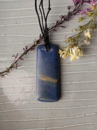 Blue Quartz Pendant