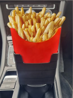 Car Chip And Sauce Holder