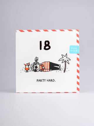 Card - 18 Party Hard