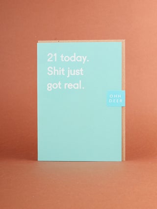 Card - 21 Today