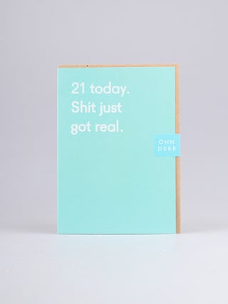 Card - 21 Today