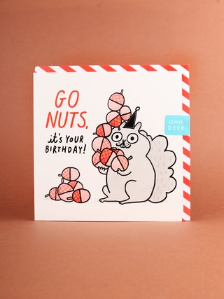 Card - Go Nuts it's your birthday