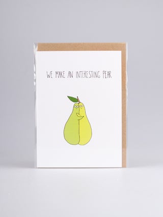 Card - Interesting Pear