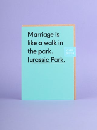Card - Jurassic Park