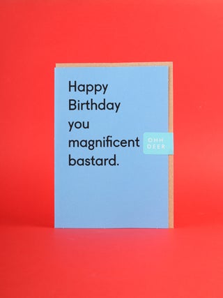 Card - Magnificent Bastard