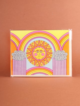 Card - Sun and Rainbows