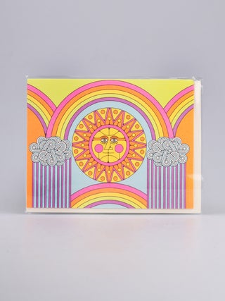 Card - Sun and Rainbows