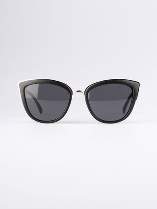 Cateye Metal Bridge Sunglasses
