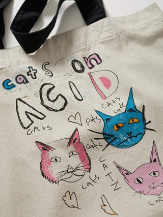 Cats On Acid - Tote Bag