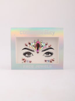 Cosmic Face Jewels Pink Cosmic