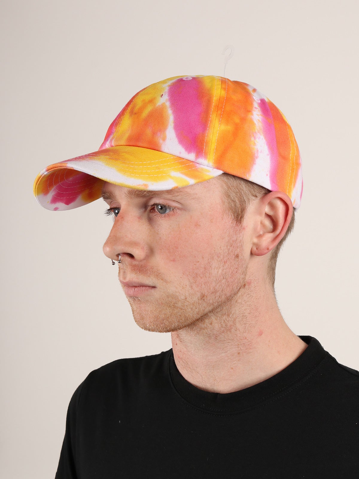 Cotton Tie Dye Cap Cosmic