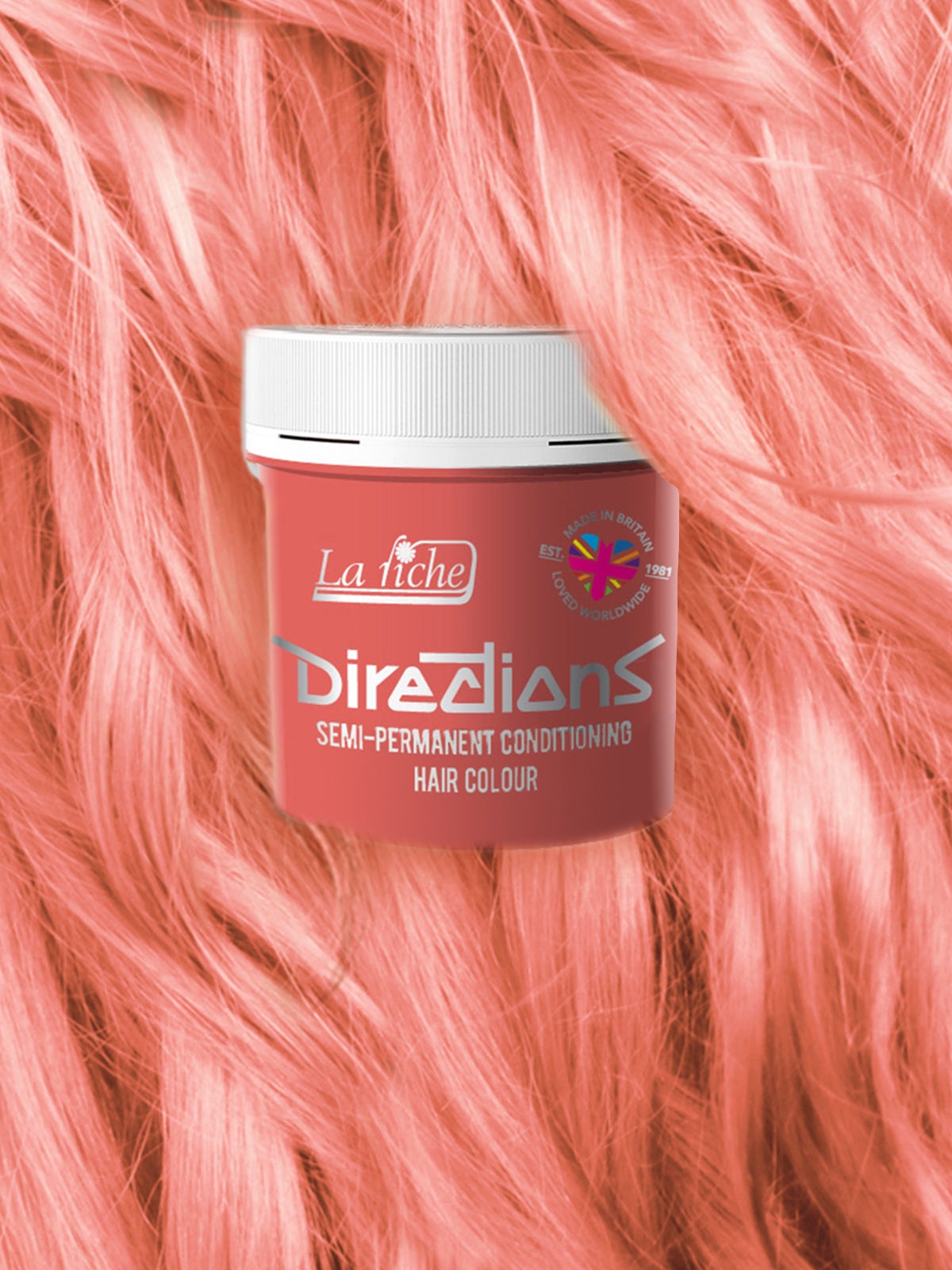 25 Peach Hair Colour Ideas That're Perfect For Summer : Peach Lob Soft Waves
