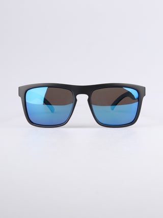 Flat Top Notched Square Polarised Sunglasses