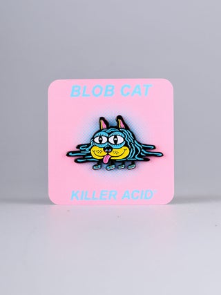 Killer Acid Blob Cat Pin