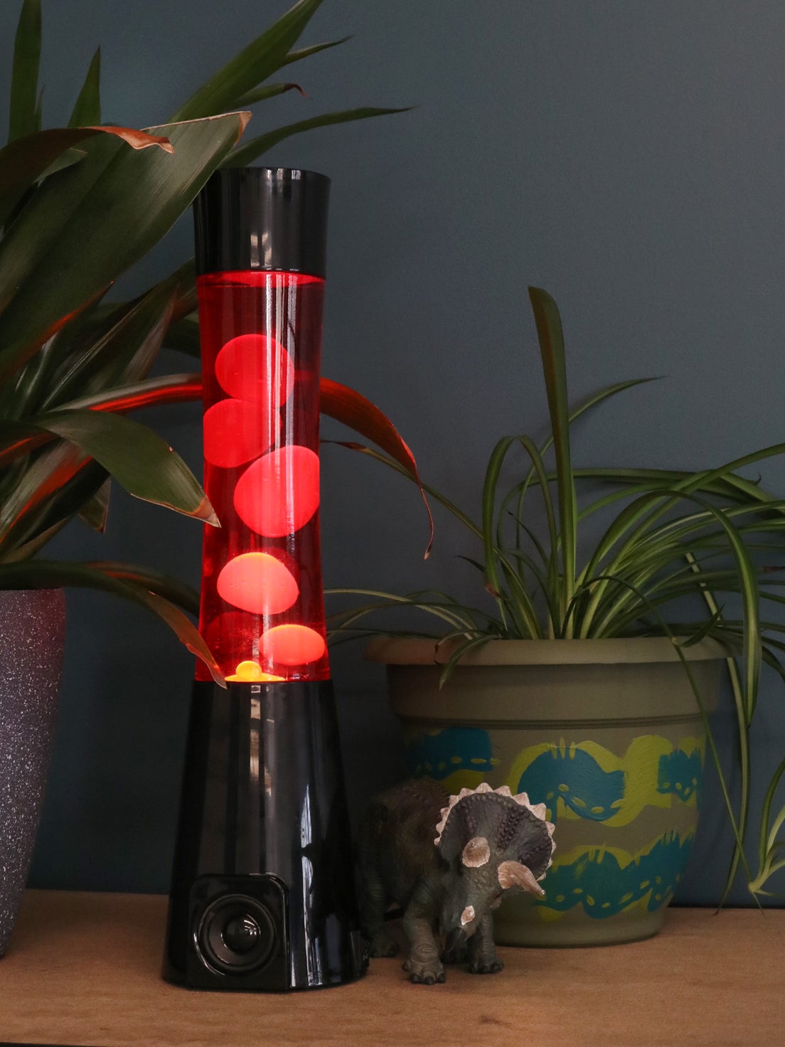 Lava Lamp Bluetooth Black / Red / Yellow Cosmic