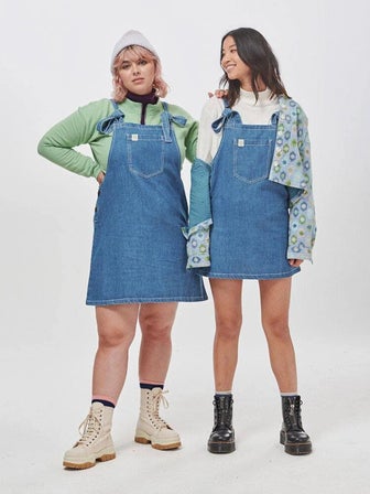 Lucy & Yak Organic Mini Pini Soft Denim Dress
