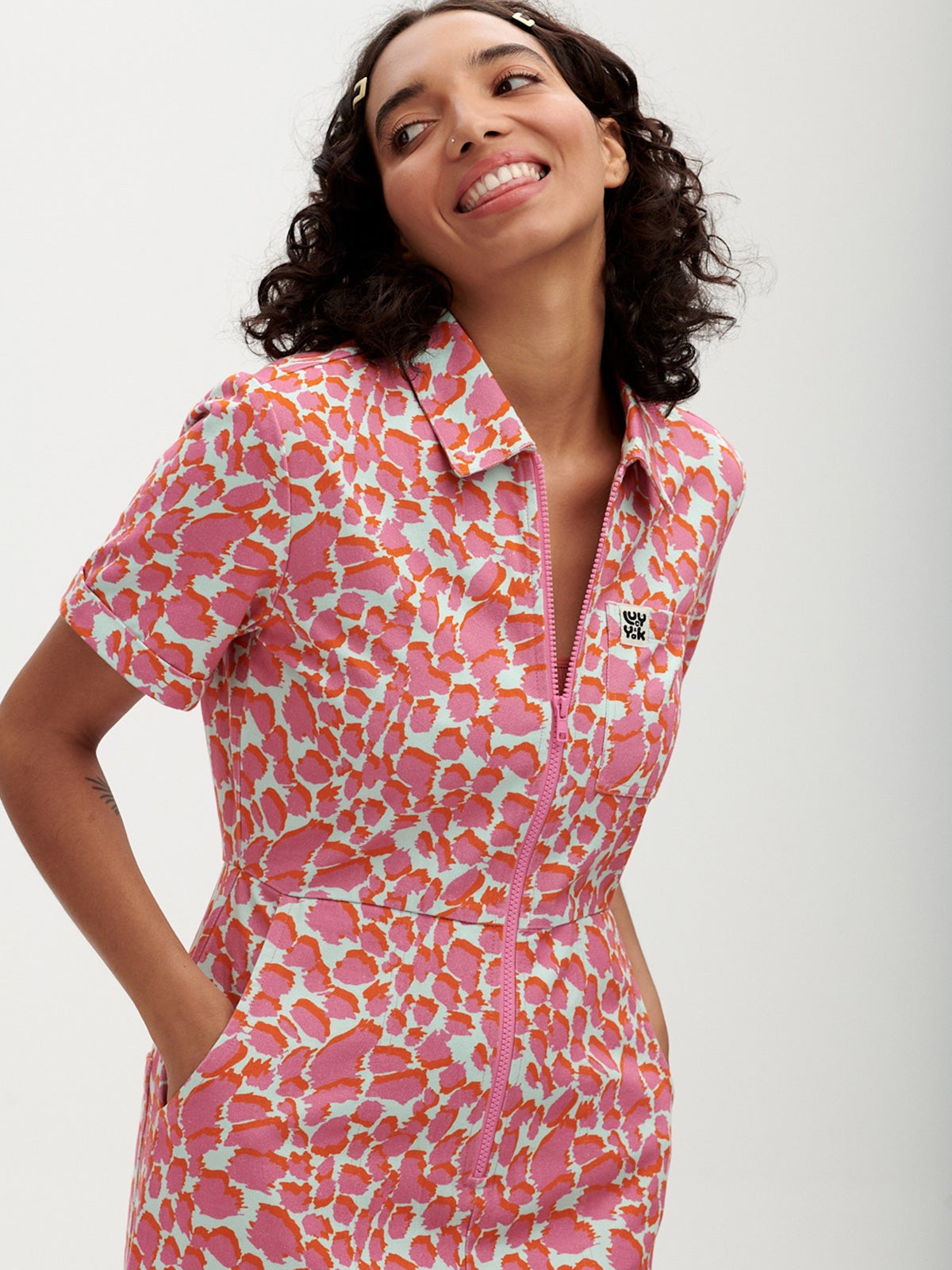 lucy and yak midi dress
