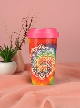 Mandala Bamboo Travel Cup