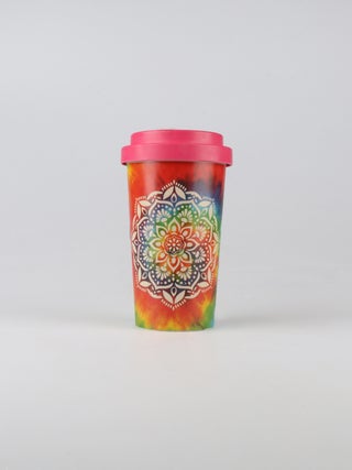 Mandala Bamboo Travel Cup