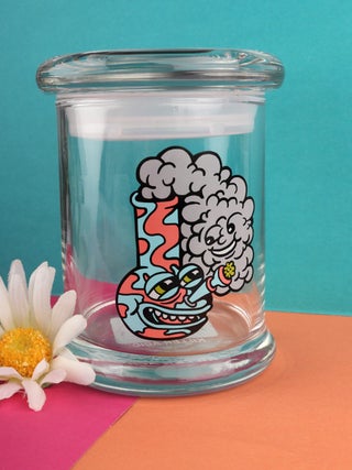 Medium Pop Top Happy Bong