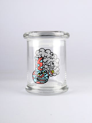 Medium Pop Top Happy Bong