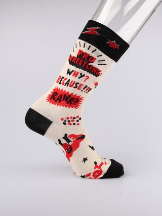 Men's Socks- Pro Wrestling