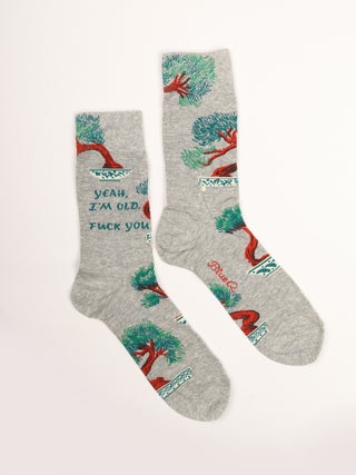 Men's Socks- Yeah, I'm Old