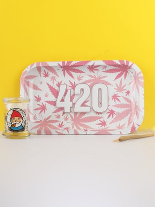 Metal Tray:Medium - 420 Pink
