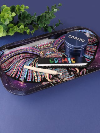 Metal Tray:Medium - Elephant