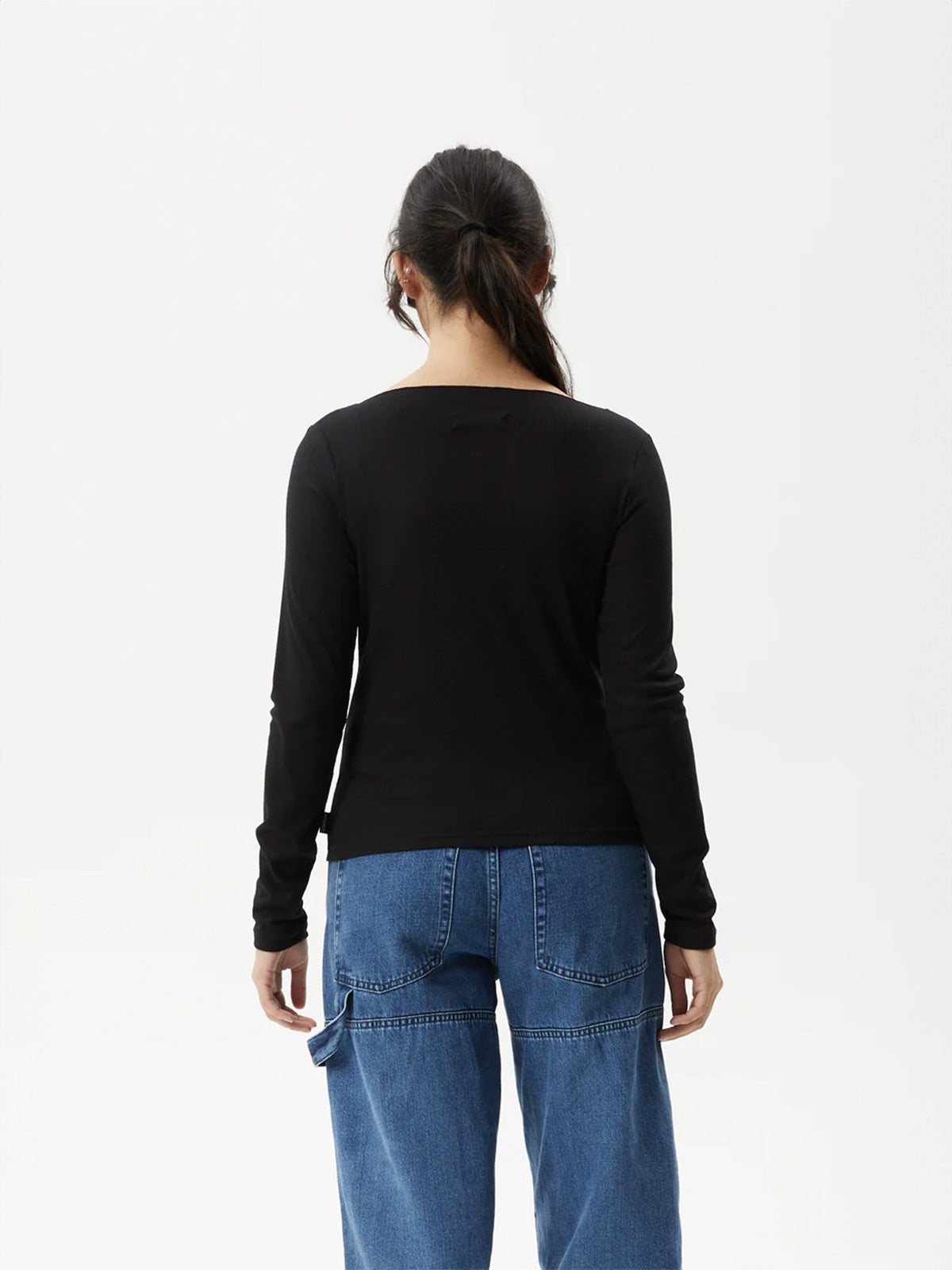 Mirage Bamboo - Sheer Long Sleeve Top | Cosmic