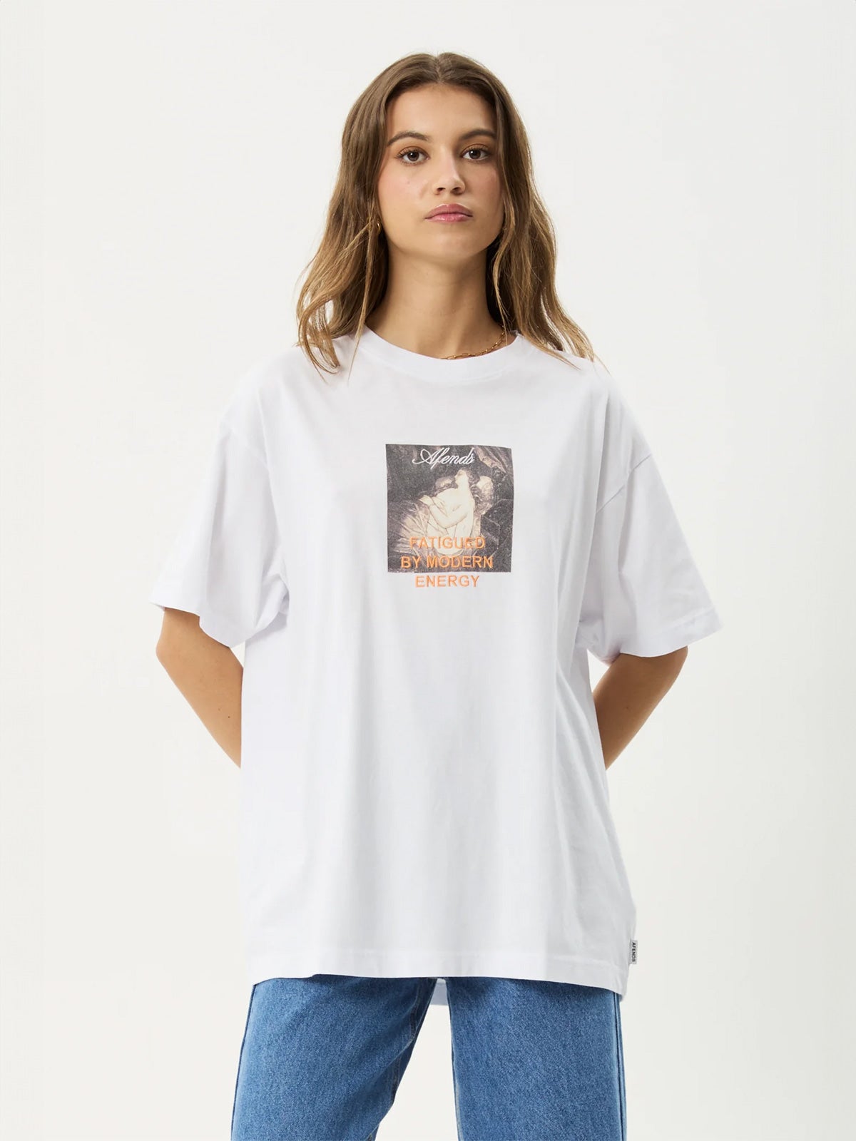 Modern Energy Recycled Oversized Tee Cosmic