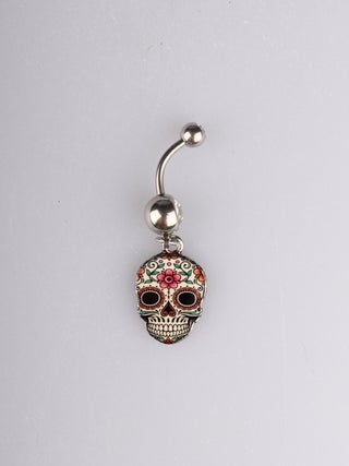 Navel-1.6x11.2mm Sugar Skull