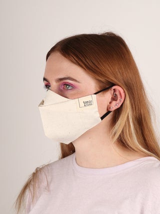 NZ Made Raw Silk Face Mask