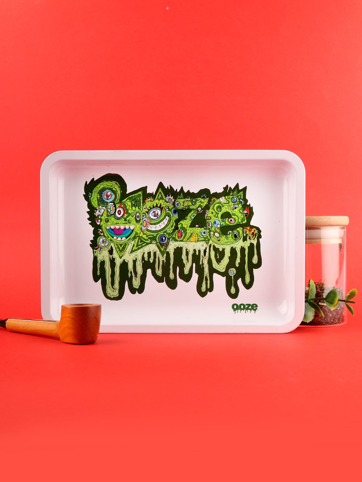 Ooze Metal Rolling Tray Small Oozemosis Cosmic