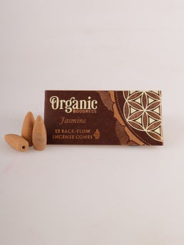 Organic Goodness Backflow Cones - Jasmine