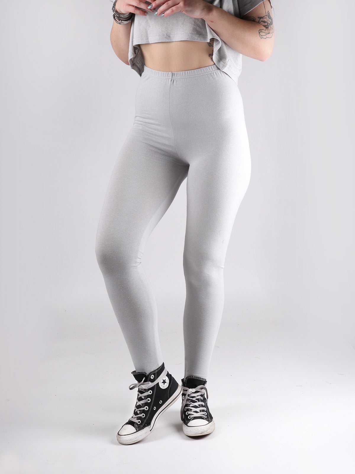 Organic Hemp Heavyweight Standard Legging - Lunar Rock