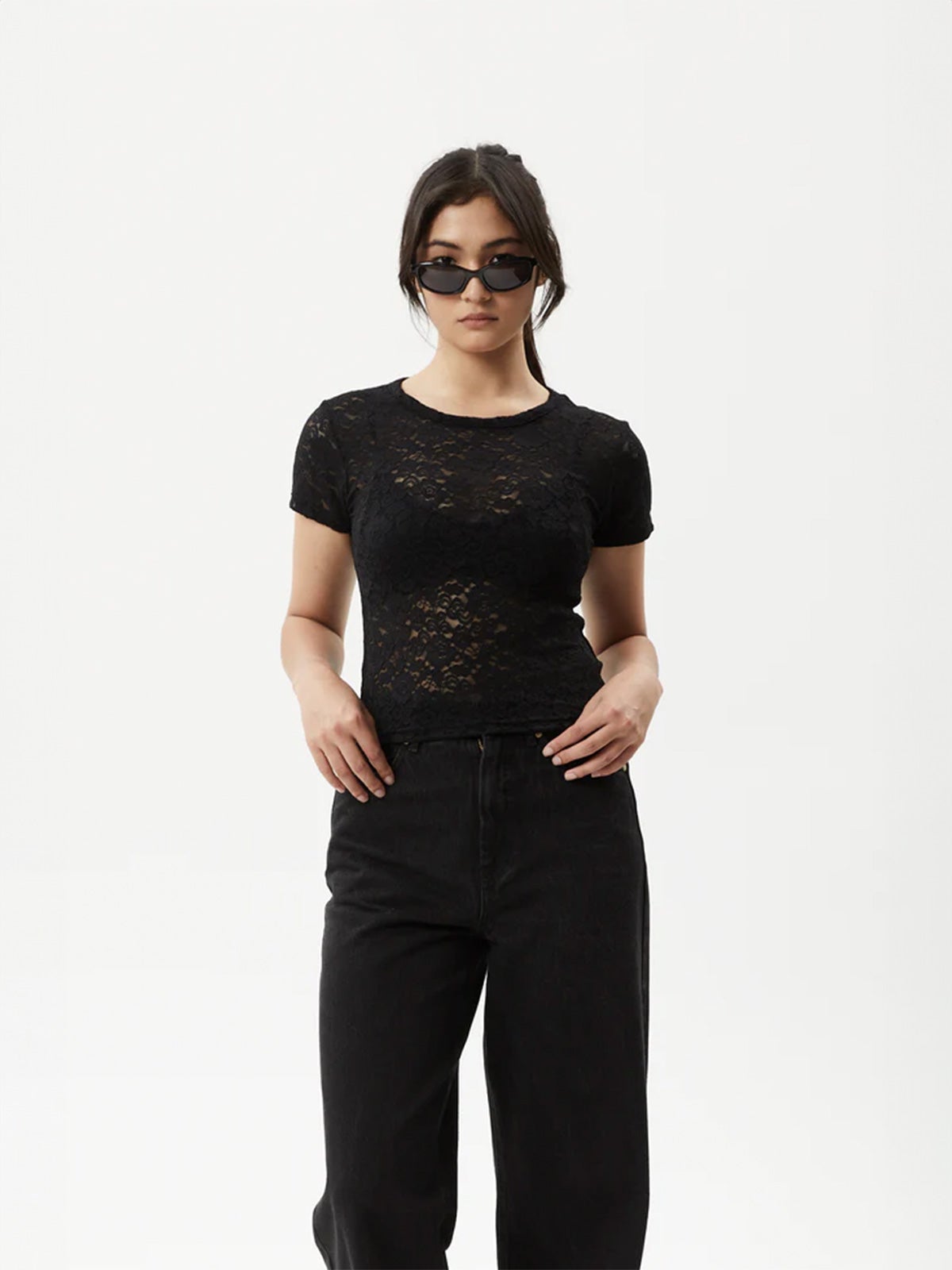 Poet Recycled Lace Baby T-shirt Cosmic