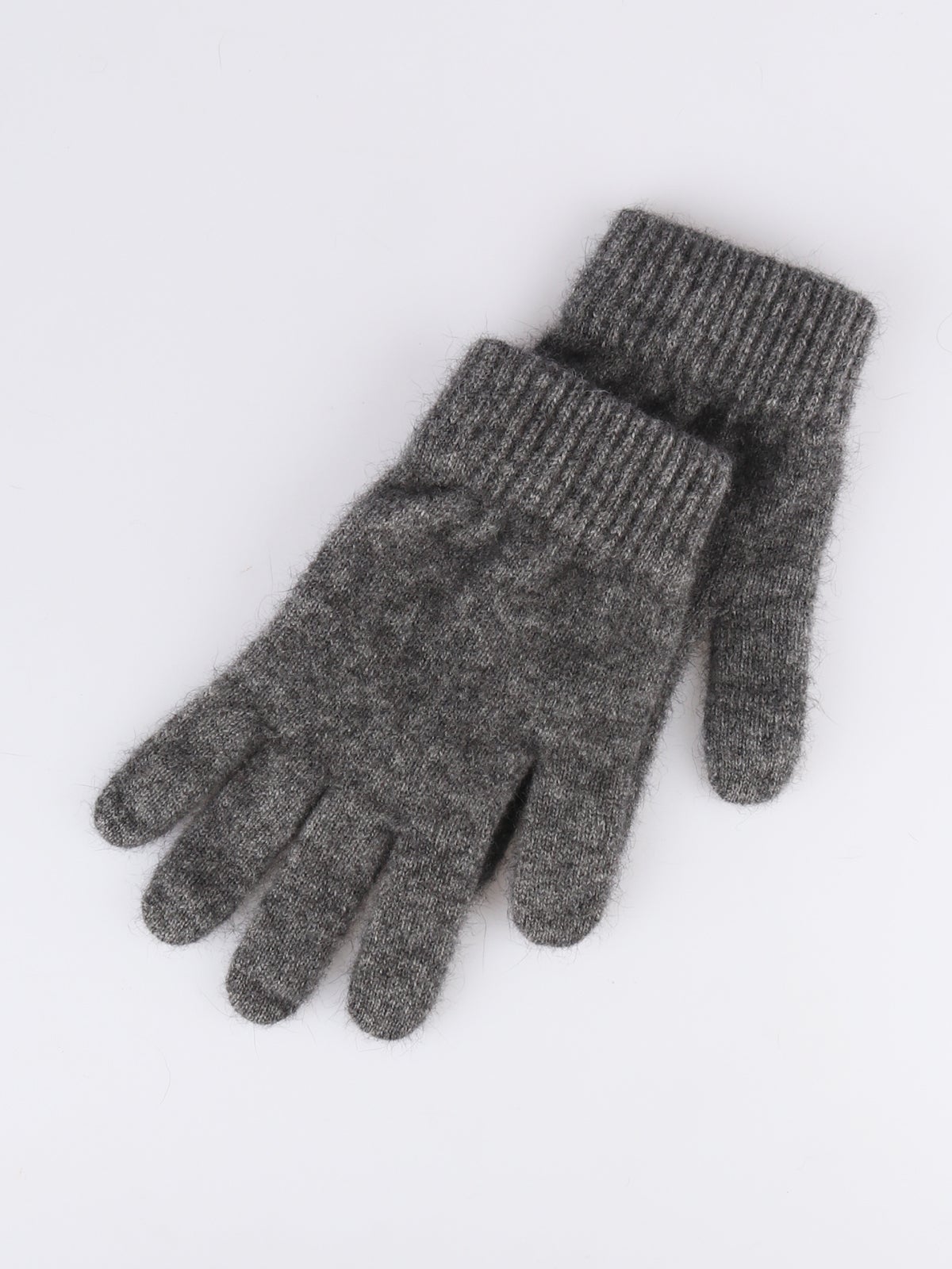 Possum Merino Gloves - Silver