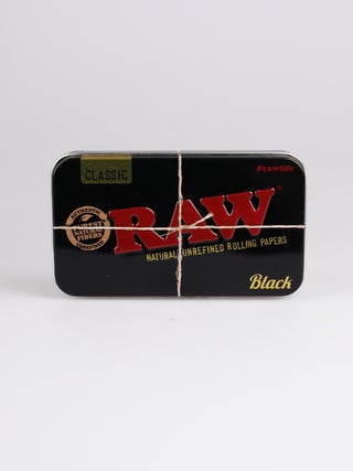 RAW Black Stash Tin