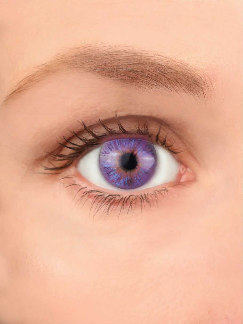 Real Look Contact Lenses - Monet Purple | Cosmic
