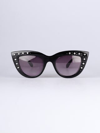 Rhinestone Cateye Sunglasses