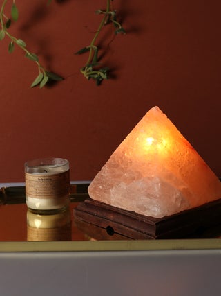 Salt Lamp Pyramid Shape