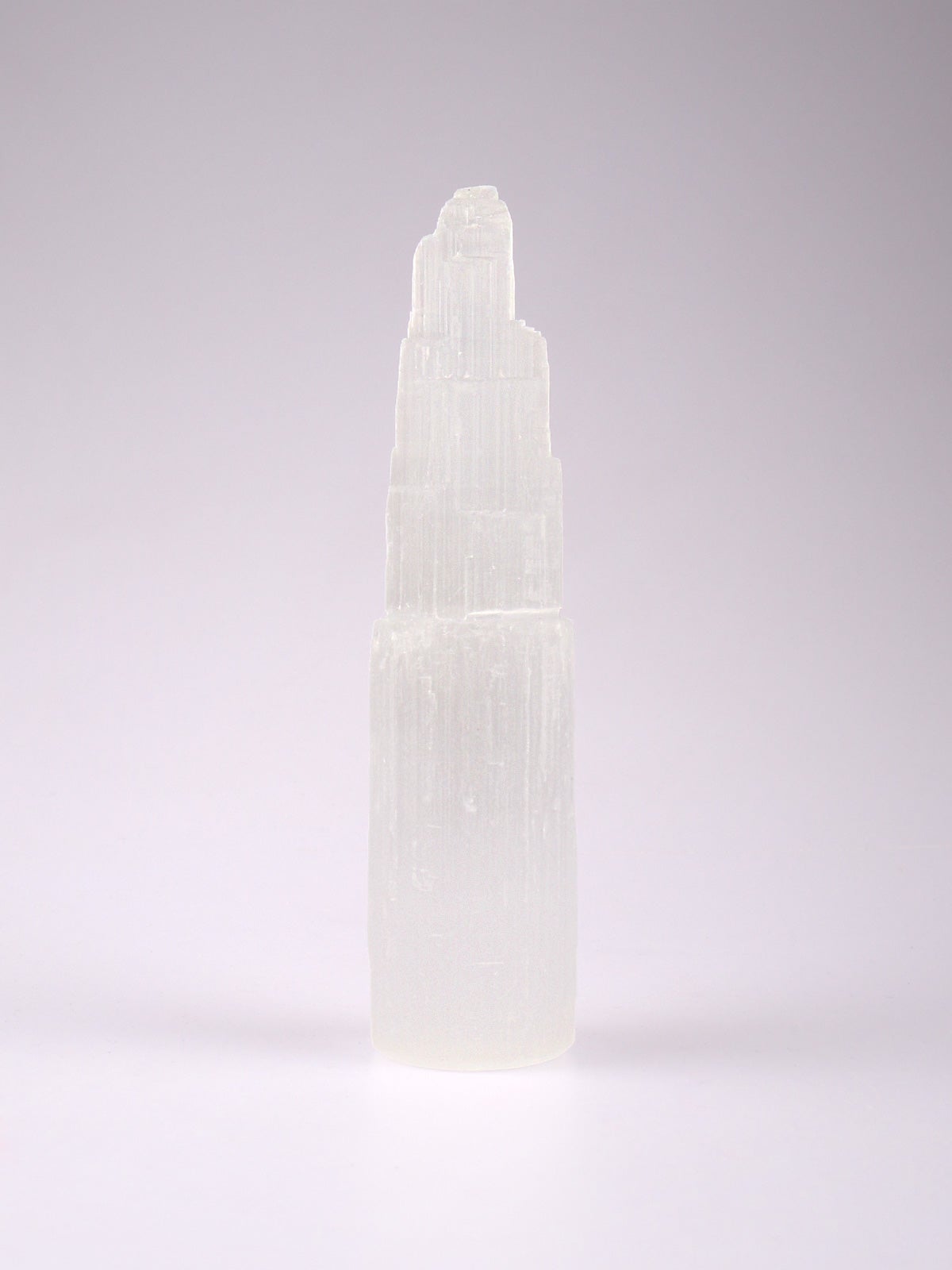 Selenite Tower - Large | Cosmic
