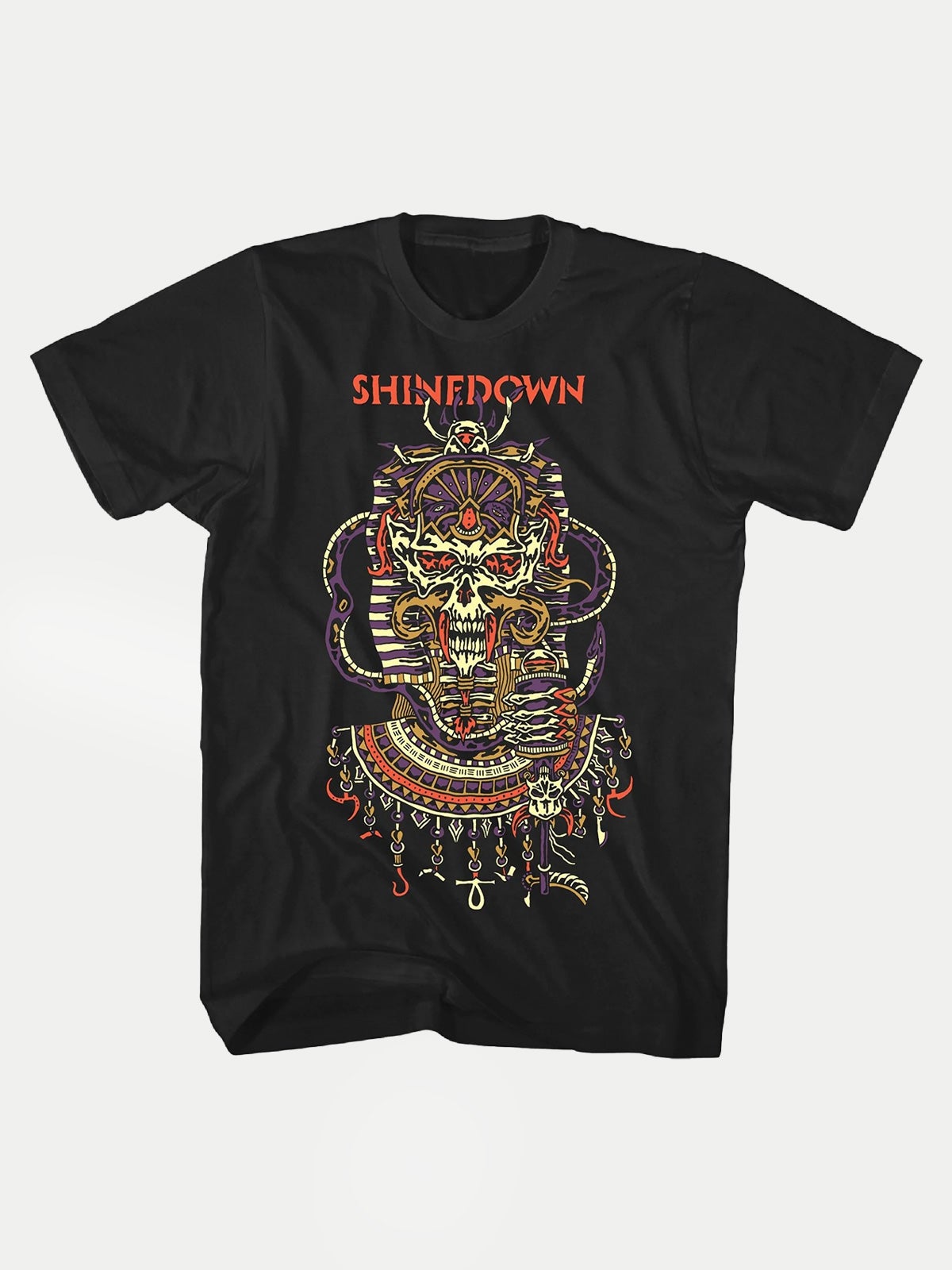 Shinedown Planet Zero Skull T-shirt Cosmic