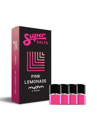 Super Salts x myohm Pink Lemonade 4pc